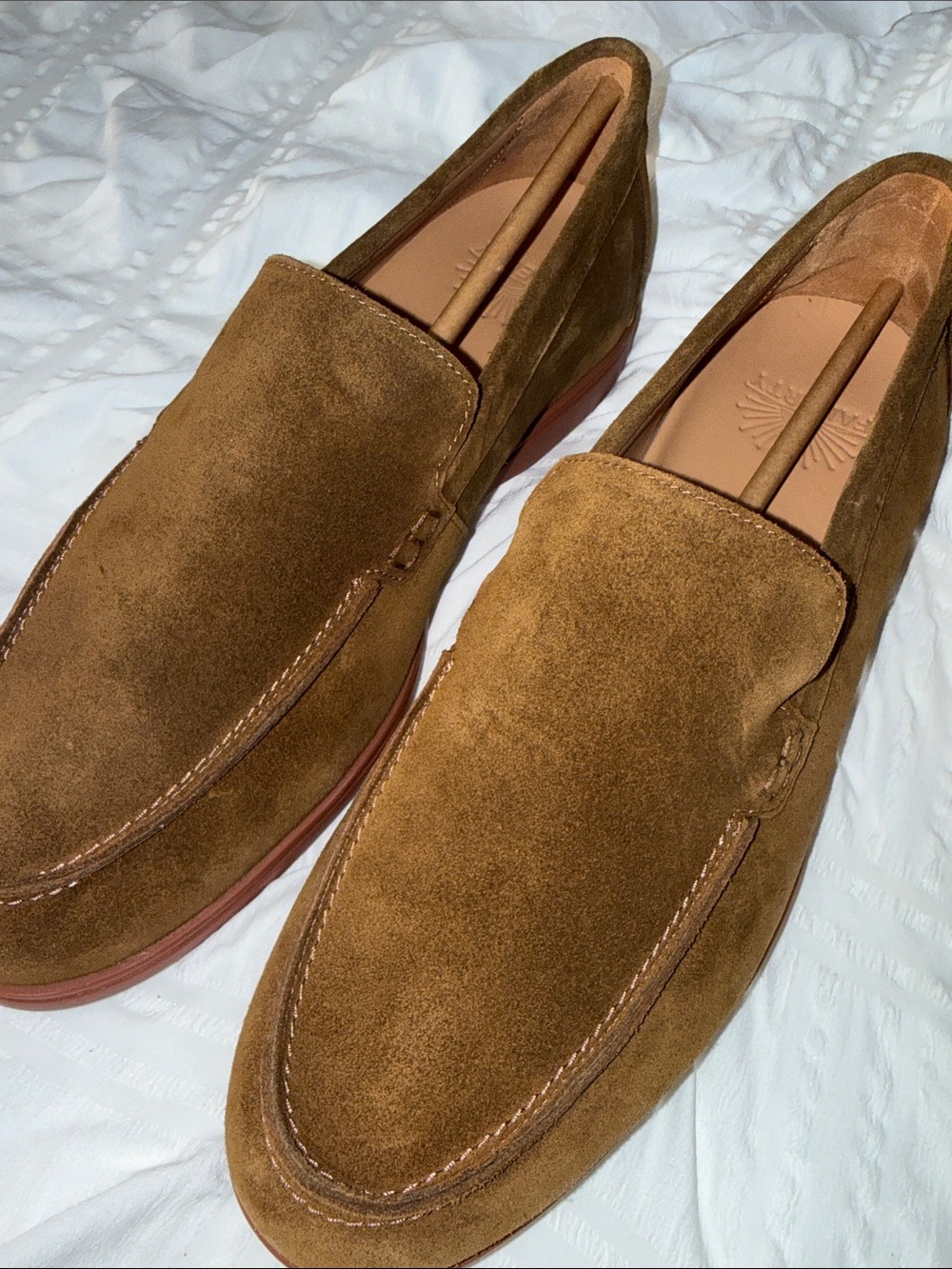 Faherty Reserve Venetian Loafer in Tobacco - Picture 4 of 6